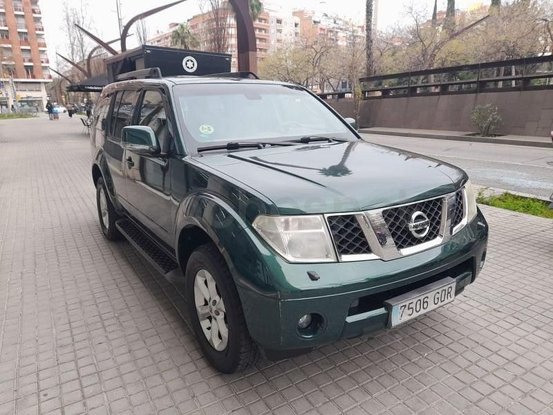 Usado Nissan Pathfinder 171 CV (125 kW) 2008 Verde SUV