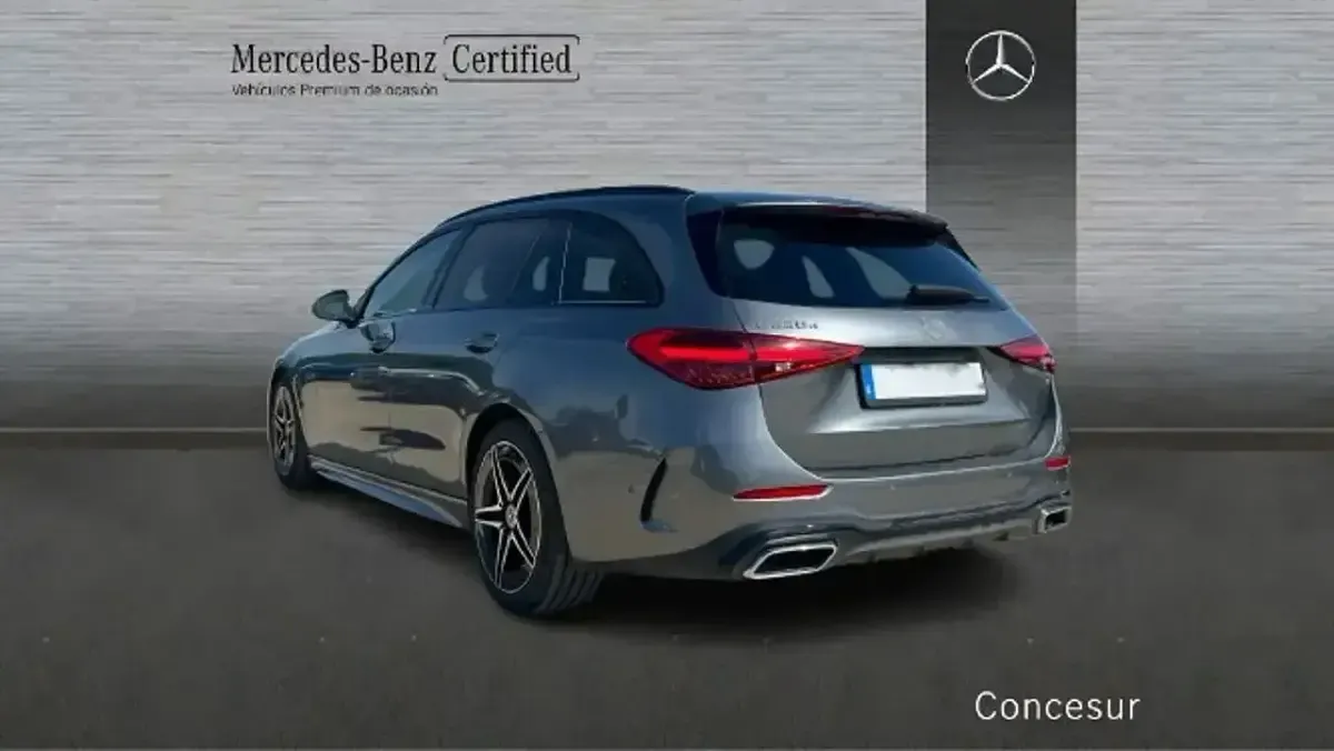 Usado Mercedes C220 197 CV (144 kW) 2025 Gris Familiar