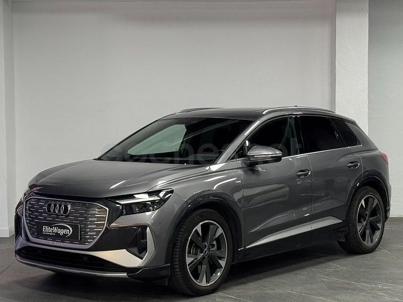 Usado Audi Q4 e-tron Premium 150 kW (204 HP) 2022 Cinzento SUV