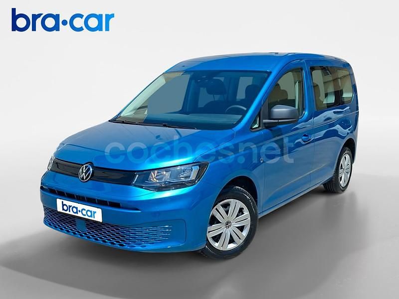 Azul Usado 2023 VW Caddy Monovolumen | 24.990 € (Precio justo) - Imagen 1/4