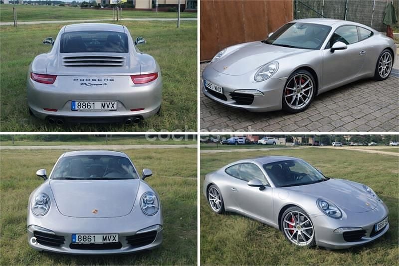 Usado Porsche 911 Carrera S 400 CV (294 kW) 2014 Gris / plata Coupe