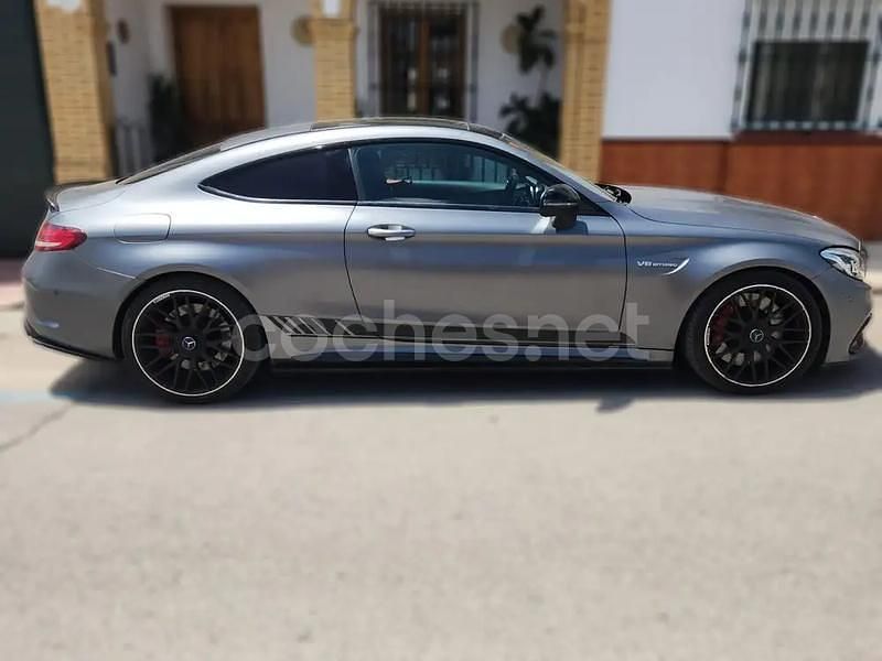 Usado Mercedes C63S AMG 510 CV (375 kW) 2017 Gris / plata Coupe