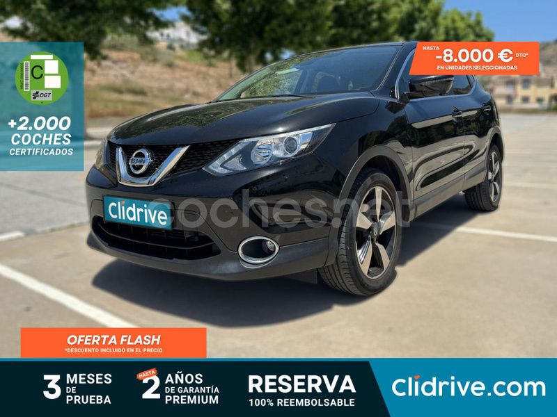 Negro Usado 2015 Nissan Qashqai N-Connecta SUV | 11.690 € (Buen precio) - Imagen 1/3