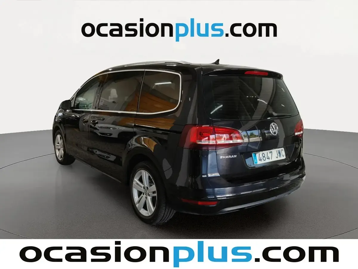 Usado VW Sharan Advance 150 CV (110 kW) 2017 Negro Monovolumen