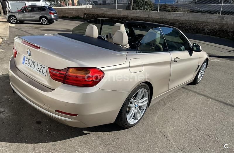 Usado BMW 420 184 CV (135 kW) 2015 Beige Descapotable