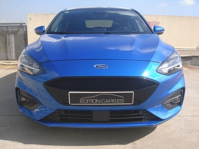 Usado Ford Focus ST-Line 126 CV (92 kW) 2018 Azul Berlina