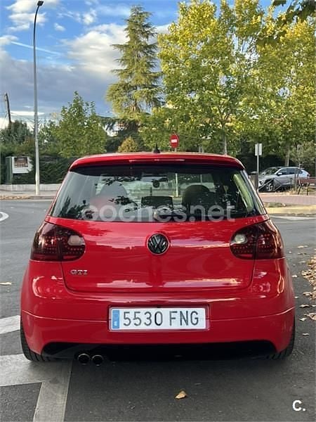 Rojo Usado 2007 VW Golf V GTI Berlina | 9800 € (Precio justo) - Imagen 1/4