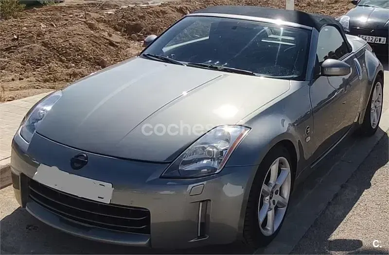 Usado Nissan 350Z 280 CV (205 kW) 2005 Gris / plata Descapotable