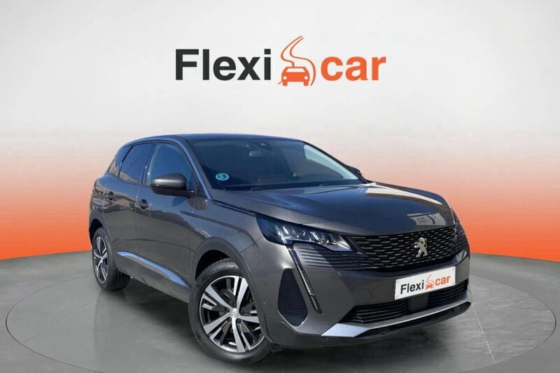 Gris Usado 2021 Peugeot 3008 Allure | 15.890 € (Precio justo) - Imagen 1/4