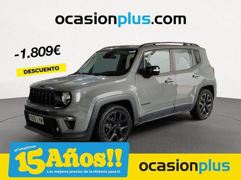 Gris Usado 2022 Jeep Renegade Night Eagle SUV | 19.900 € (Precio justo) - Imagen 1/4