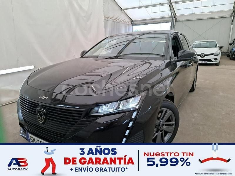 Negro Usado 2023 Peugeot 308 Active Familiar | 18.450 € (Precio justo) - Imagen 1/2