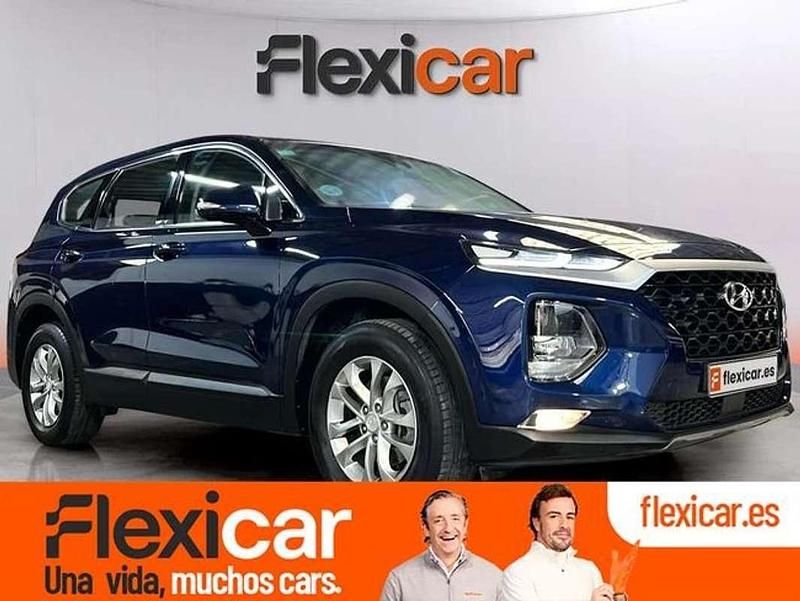 Azul Usado 2019 Hyundai Santa Fe SUV | 23.490 € (Buen precio) - Imagen 1/4
