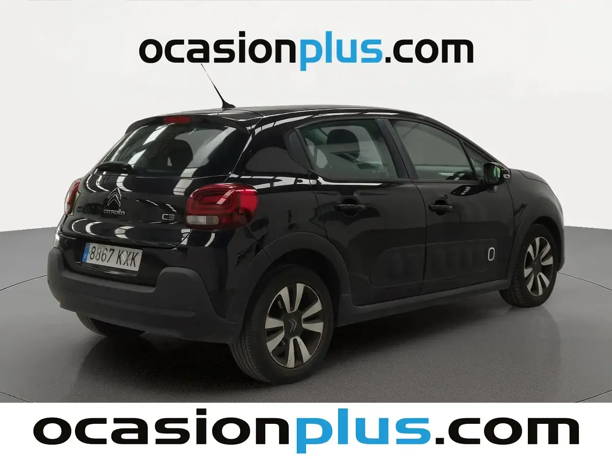 Usado Citroën C3 Feel 99 CV (72 kW) 2019 Negro Utilitario