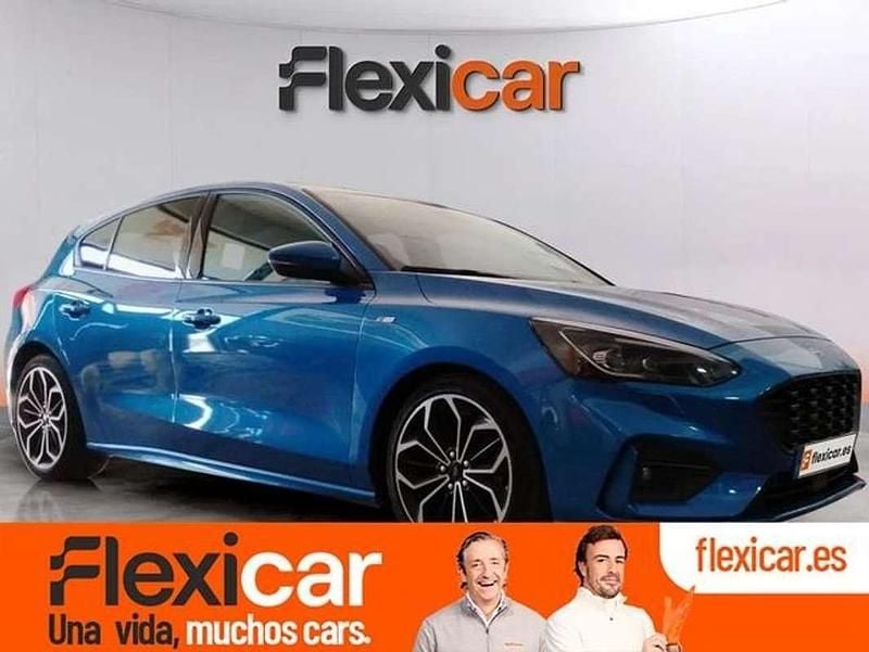 Usado Ford Focus ST-Line 120 CV (88 kW) 2019 Azul Utilitario