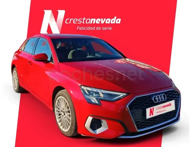 Usado Audi A3 Advanced Plus 150 CV (110 kW) 2023 Rojo Berlina