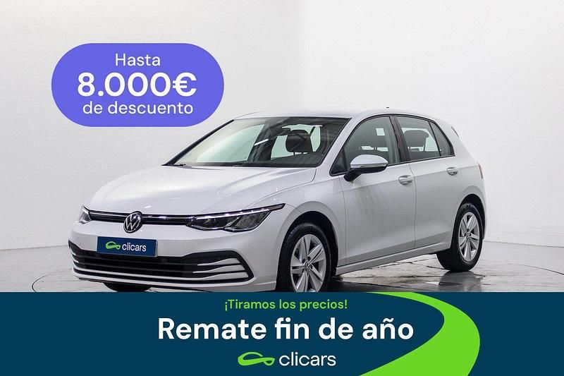 Blanco Usado 2022 VW Golf VIII | 20.490 € (Precio justo) - Imagen 1/4