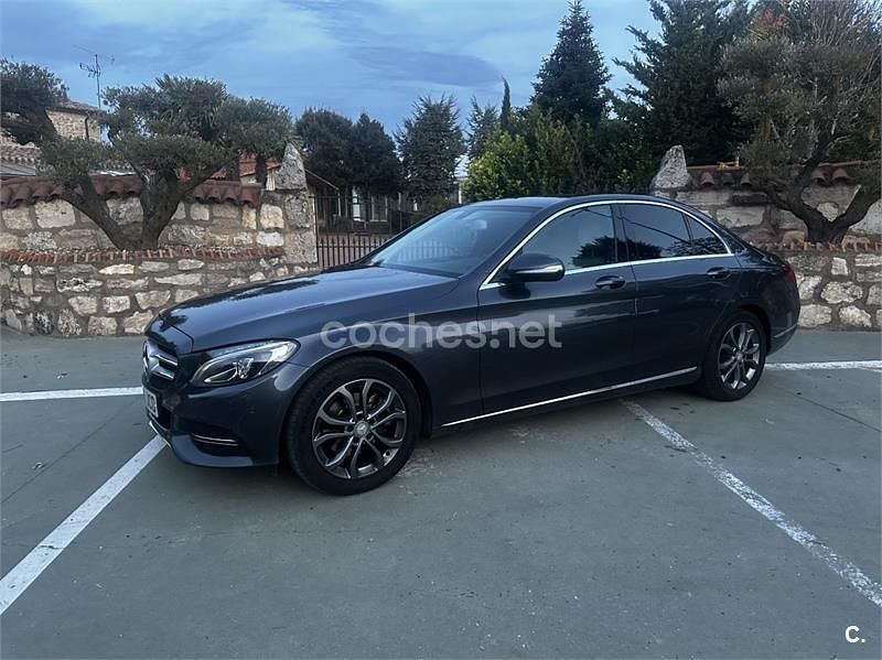 Usado Mercedes C220 Avantgarde 170 CV (125 kW) 2015 Negro Berlina
