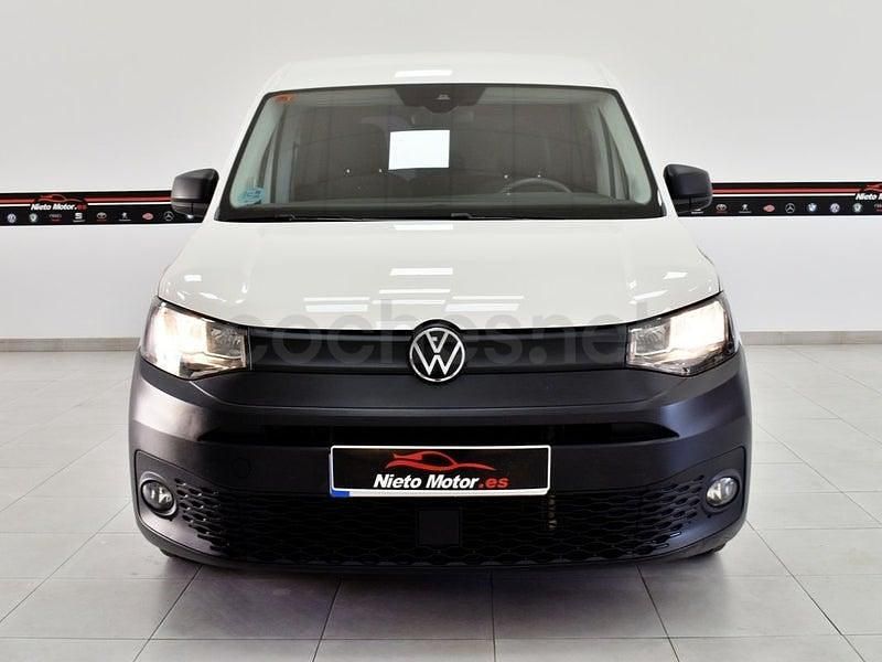 Usado VW Caddy 102 CV (75 kW) 2021 Blanco Monovolumen