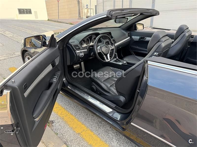 Usado Mercedes E200 184 CV (135 kW) 2013 Gris / plata Coupe