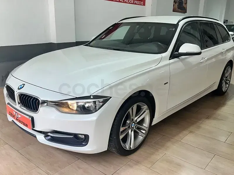 Usado BMW 318 143 CV (105 kW) 2014 Blanco Familiar