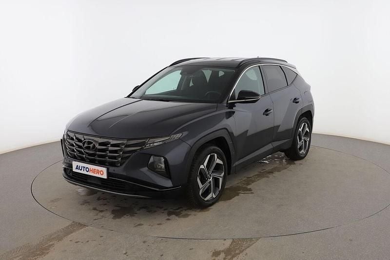Gris Usado 2021 Hyundai Tucson SUV | 20.899 € (Buen precio) - Imagen 1/4