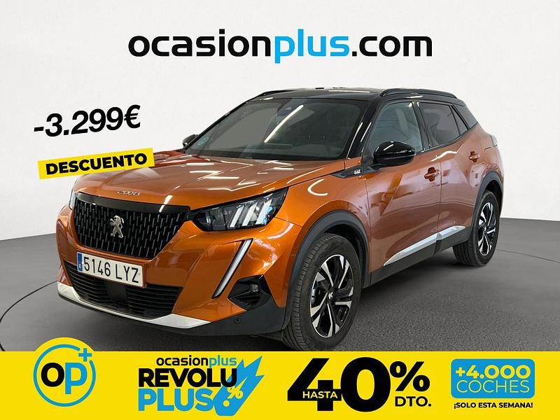 Usado Peugeot 2008 GTi 130 CV (95 kW) 2022 Naranja SUV