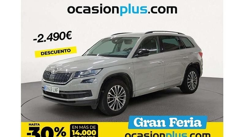 Gris Usado 2021 Skoda Kodiaq Ambition SUV | 24.900 € (Buen precio) - Imagen 1/4