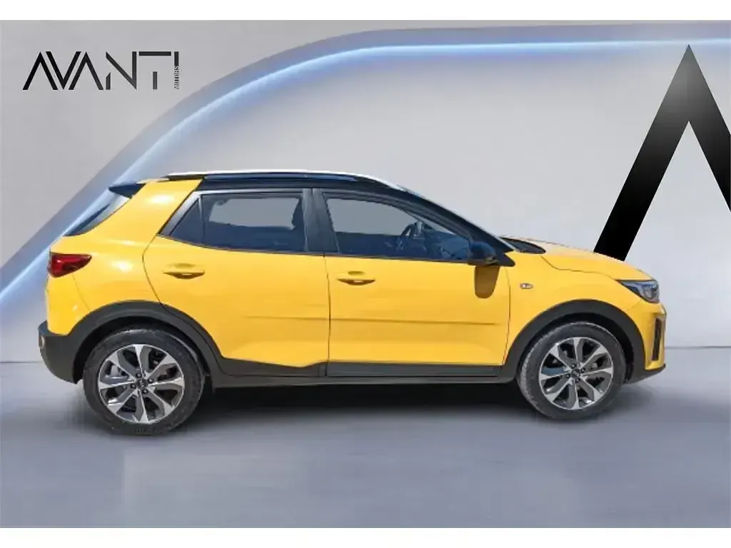 Usado Kia Stonic 110 CV (80 kW) 2018 Amarillo SUV