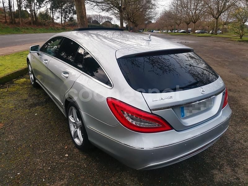 Usado Mercedes CLS350 Shooting Brake 265 CV (194 kW) 2013 Gris / plata Familiar