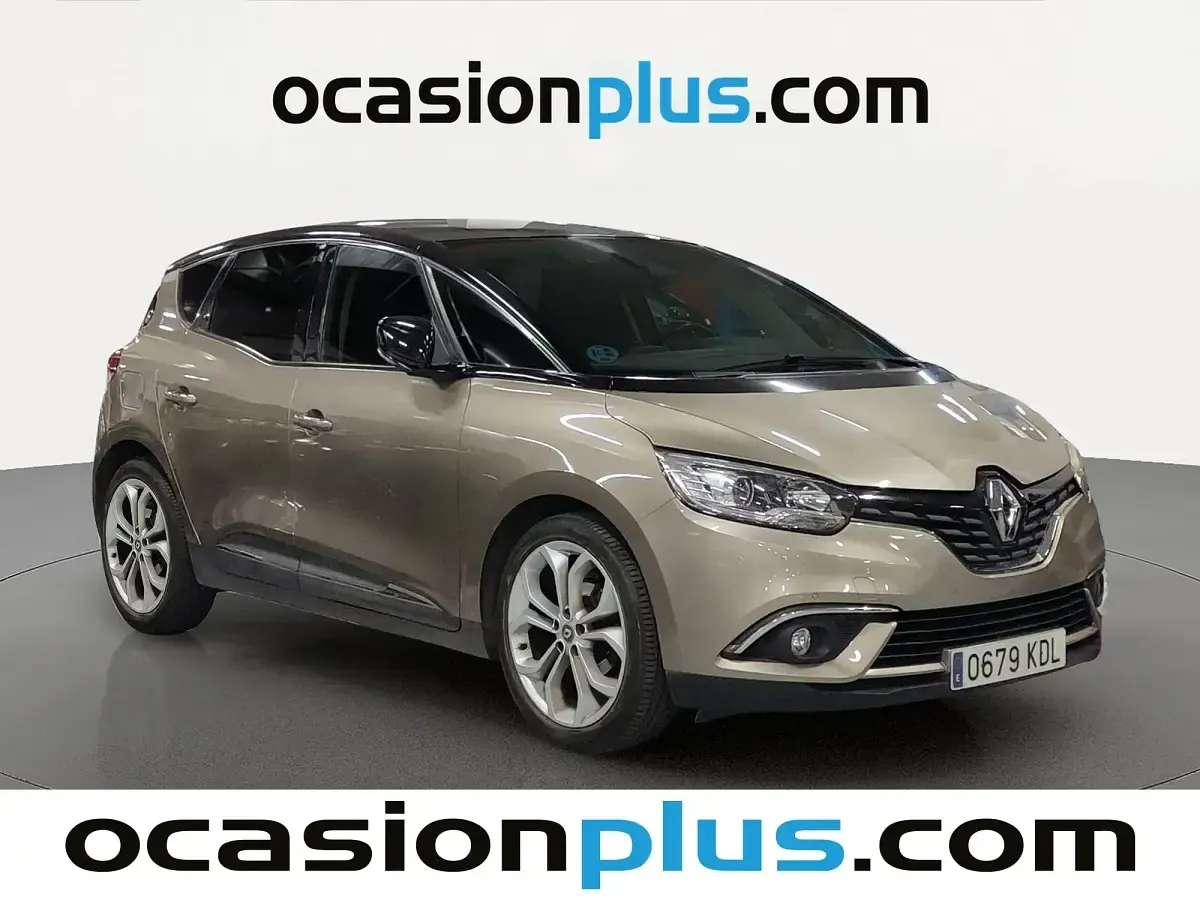 Usado Renault Scénic III Intens 130 CV (95 kW) 2017 Beige Monovolumen