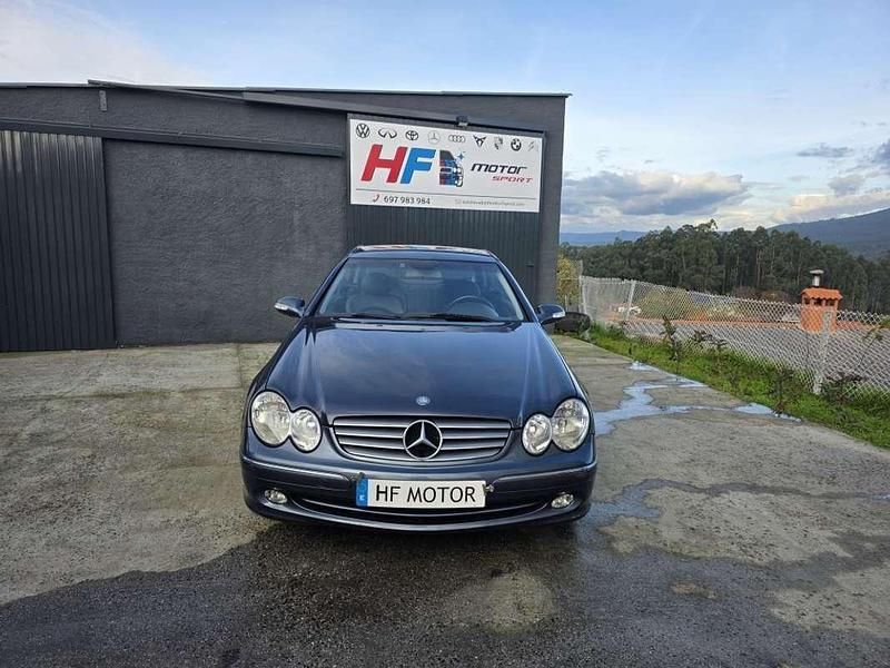 Azul Usado 2005 Mercedes CLK200 Coupe | 6500 € (Precio justo) - Imagen 1/4