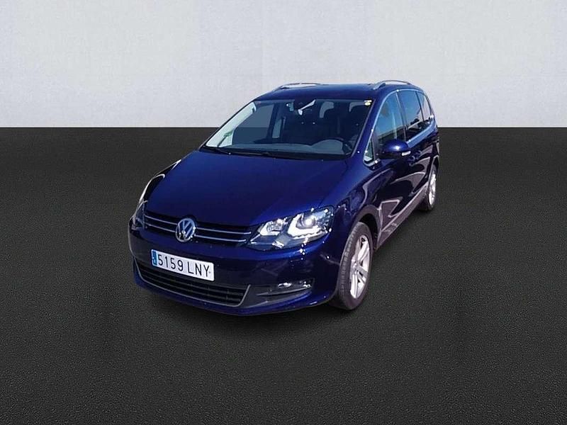 Azul Usado 2021 VW Sharan Advance Monovolumen | 33.100 € (Precio justo) - Imagen 1/4