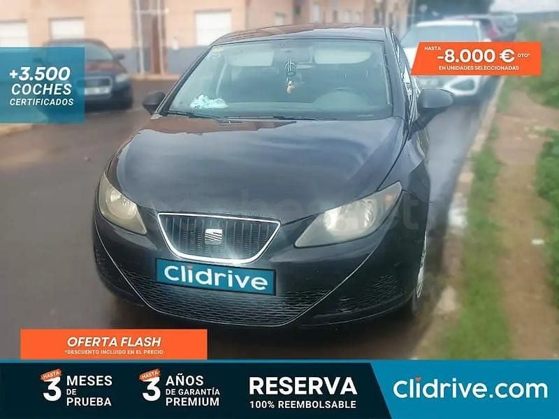 Negro Usado 2010 Seat Ibiza Reference Berlina | 5390 € (Precio justo) - Imagen 1/3