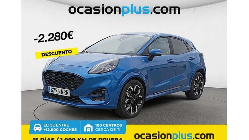 Azul Usado 2024 Ford Puma ST-Line X SUV | 20.637 € (Precio justo) - Imagen 1/4