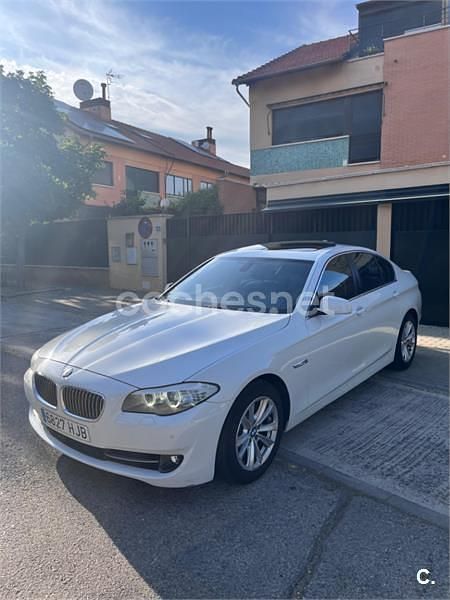 Blanco Usado 2012 BMW 520 Efficient Dynamics Berlina | 14.500 € (Un poco caro) - Imagen 1/4