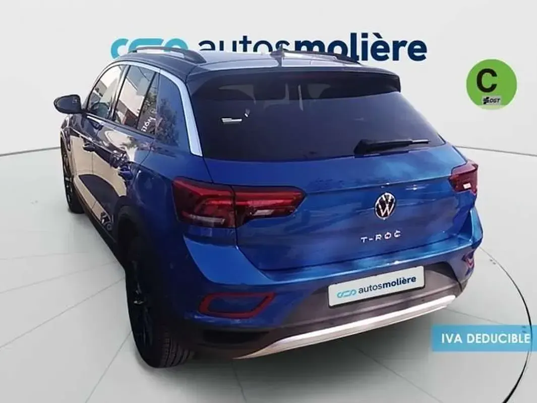 Usado VW T-Roc 116 CV (85 kW) 2023 Azul SUV