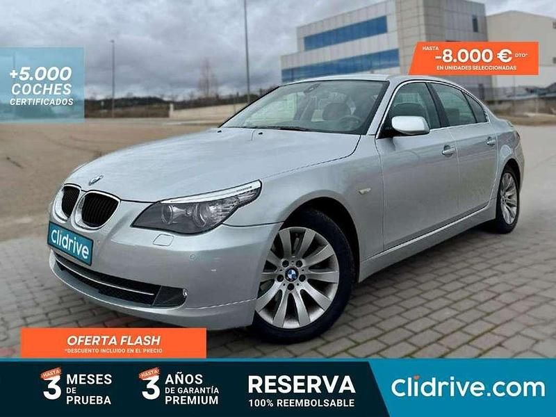 Usado BMW 520 177 CV (130 kW) 2009 Gris Berlina