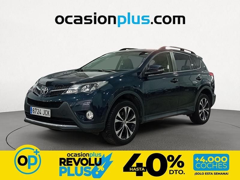 Usado Toyota RAV4 Advance 124 CV (91 kW) 2015 Azul SUV
