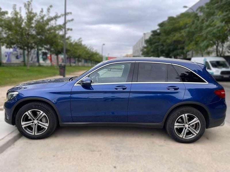 Usado Mercedes GLC250 204 CV (150 kW) 2017 Azul SUV