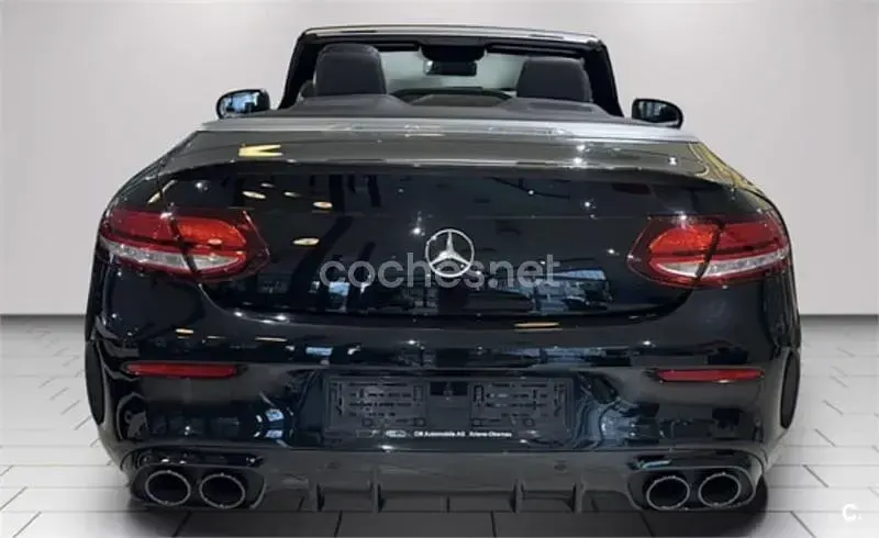 Usado Mercedes C43 AMG 390 CV (286 kW) 2019 Negro Descapotable