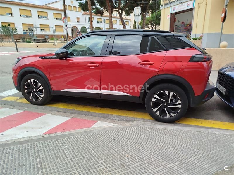 Usado Peugeot 2008 GT-line 130 CV (95 kW) 2020 Rojo SUV