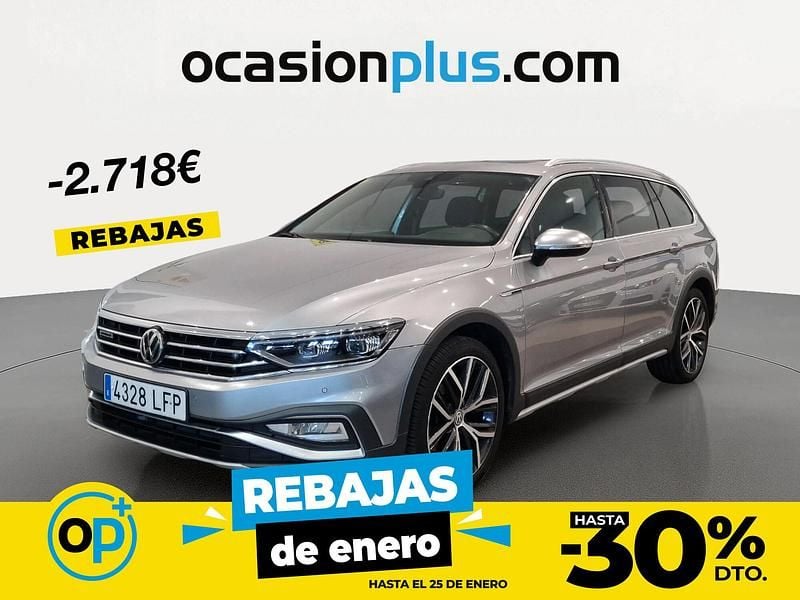 Gris Usado 2020 VW Passat Alltrack Familiar | 29.900 € (Precio justo) - Imagen 1/4