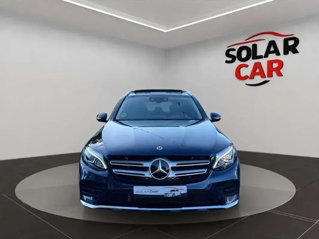 Usado Mercedes GLC250 211 CV (155 kW) 2017 Azul SUV