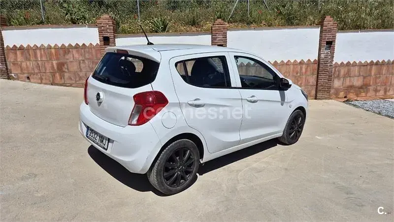 Usado Opel Karl Selective 75 CV (55 kW) 2015 Blanco Utilitario