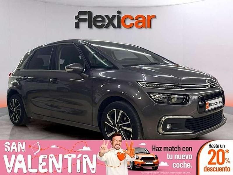 Usado Citroën C4 Live 131 CV (96 kW) 2018 Gris Monovolumen