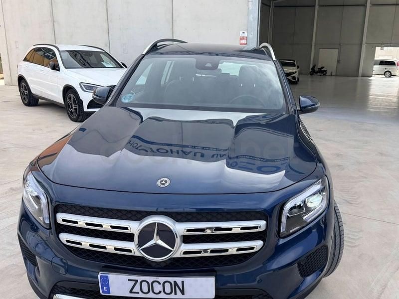 Usado Mercedes GLB200 150 CV (110 kW) 2021 Azul SUV