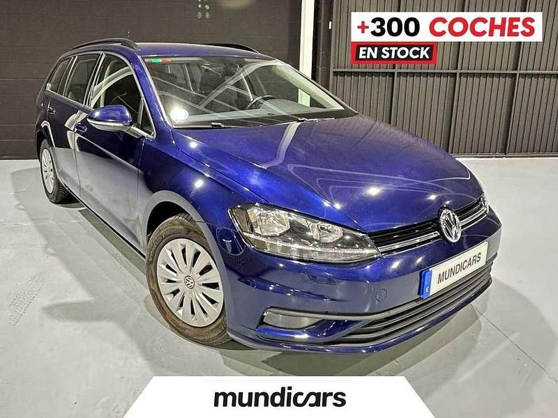 Azul Usado 2019 VW Golf VII Advance Familiar | 13.990 € (Precio justo) - Imagen 1/4