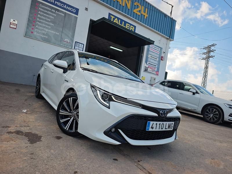 Blanco Usado 2021 Toyota Corolla Advance Familiar | 17.650 € (Precio justo) - Imagen 1/4