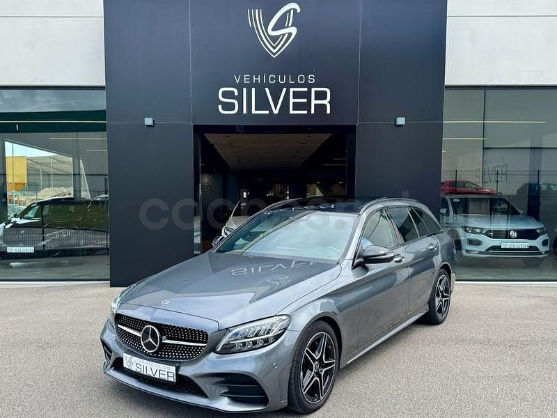 Usado Mercedes C220 194 CV (142 kW) 2020 Gris / plata Familiar