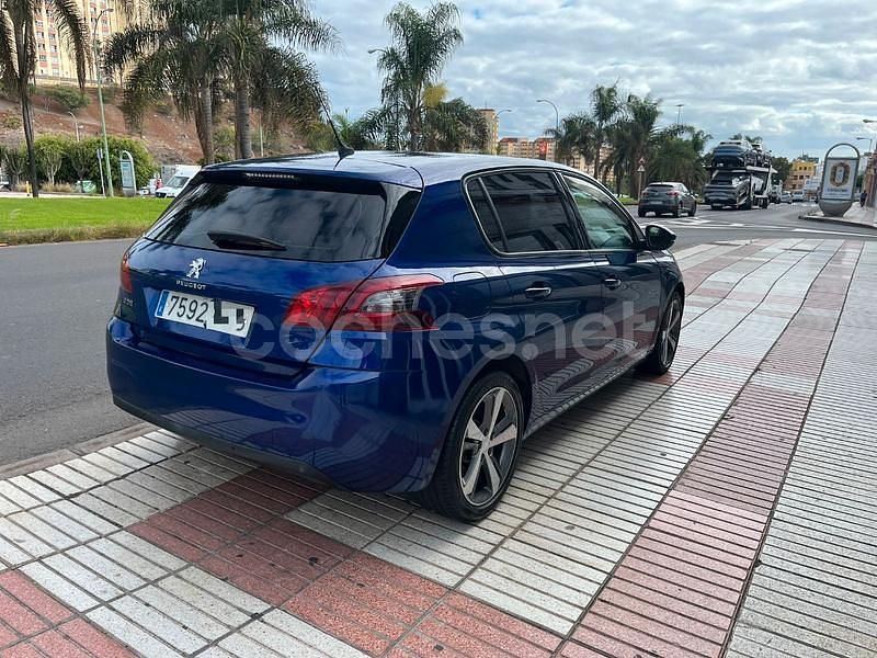 Usado Peugeot 308 Allure 110 CV (80 kW) 2018 Azul Berlina